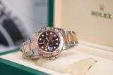 Đồng Hồ Rolex Yacht-Master 40 126621-0001 Mặt Số Nâu Chocolate Dây Đeo Oyster