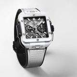 ĐỒNG HỒ HUBLOT SQUARE BANG UNICO WHITE CERAMIC 42MM