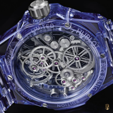 ĐỒNG HỒ HUBLOT BIG BANG INTEGRATED TOURBILLON FULL BLUE SAPPHIRE 43MM