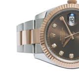 ROLEX DATEJUST 41 126331 CỌC SỐ KIM CƯƠNG