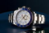 Đồng Hồ Rolex Yacht-Master II 116681-0002 Mặt Số Trắng Dây Đeo Oyster 44mm