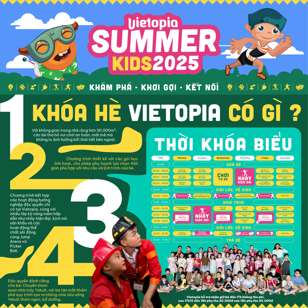 KHÓA HÈ SUMMER KIDS 2025