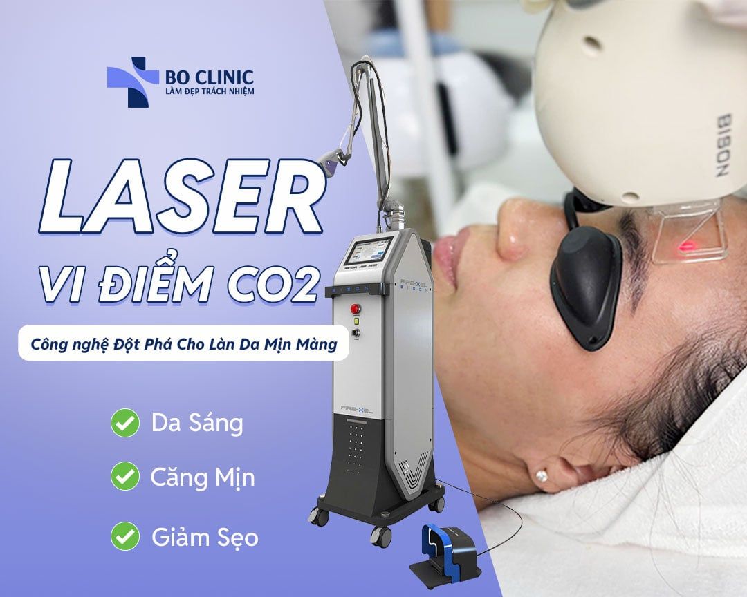 Laser Vi Điểm CO2 – Công Nghệ Đột Phá Cho Làn Da Mịn Màng