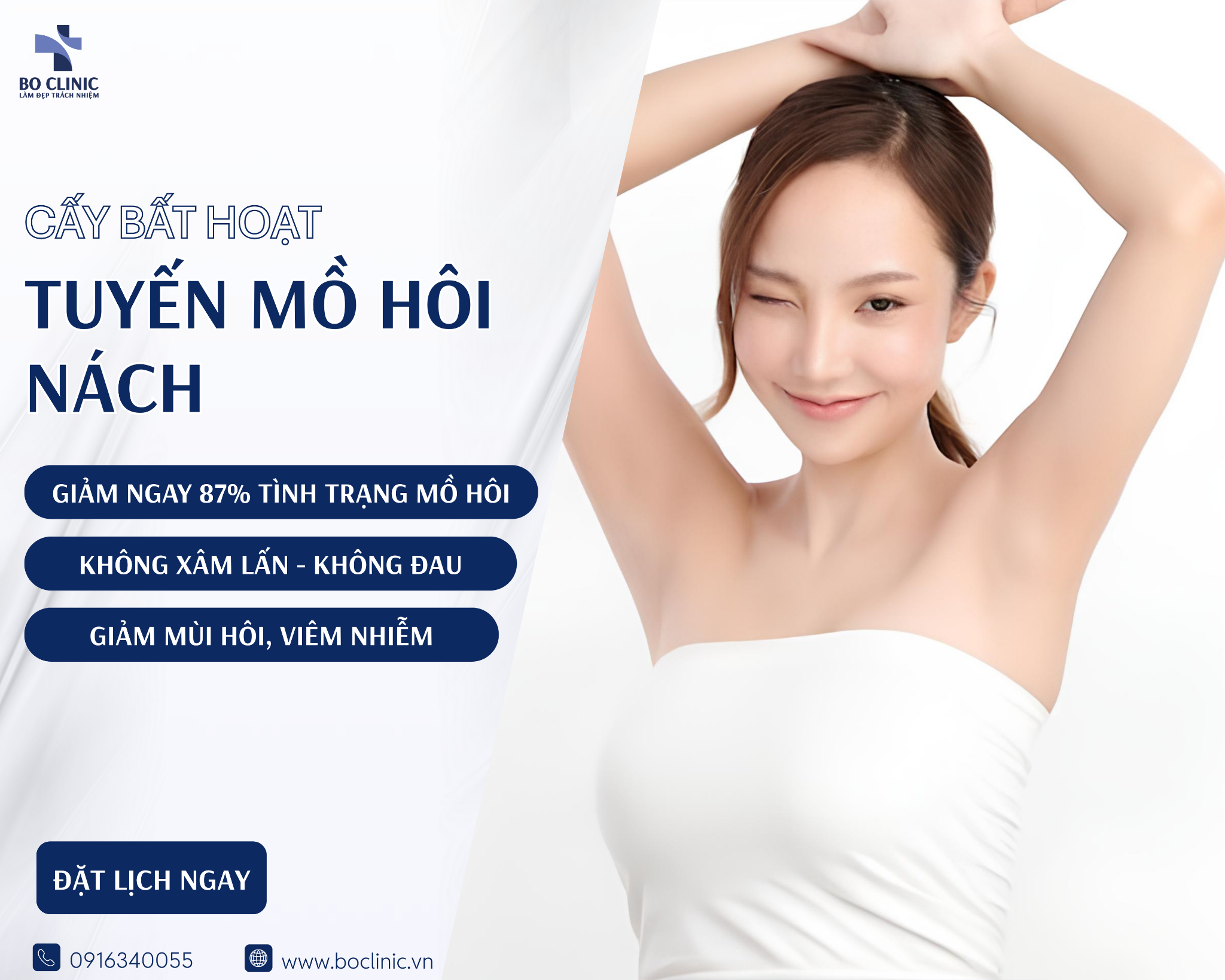 Khử Mùi Hôi Nách - Tự Tin Khô Thoáng Trong Mọi Hoàn Cảnh
