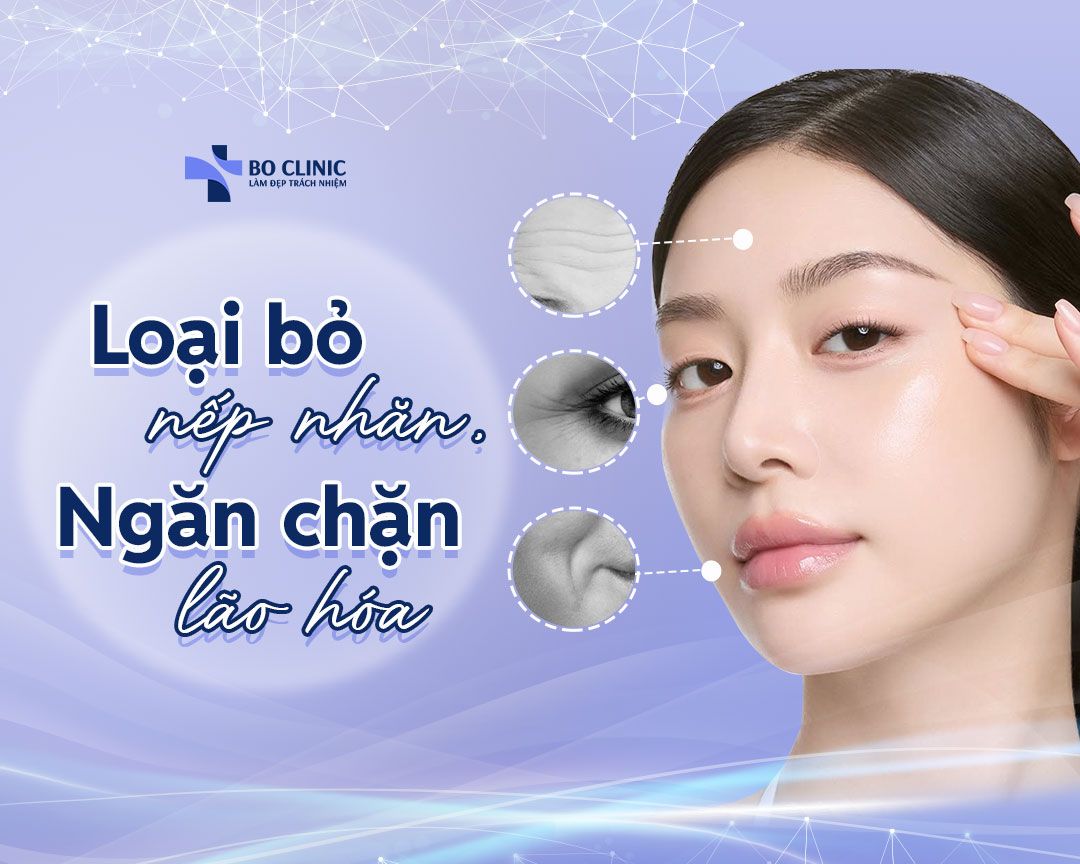 XOÁ NẾP NHĂN TRÁN - MẮT - CAU MÀY: XOÁ NHOÀ DẤU VẾT THỜI GIAN TOÀN DIỆN