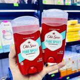 A589- Sáp Lăn Khử Mùi Old Spice Pure Sport màu Đỏ của Mỹ 85g