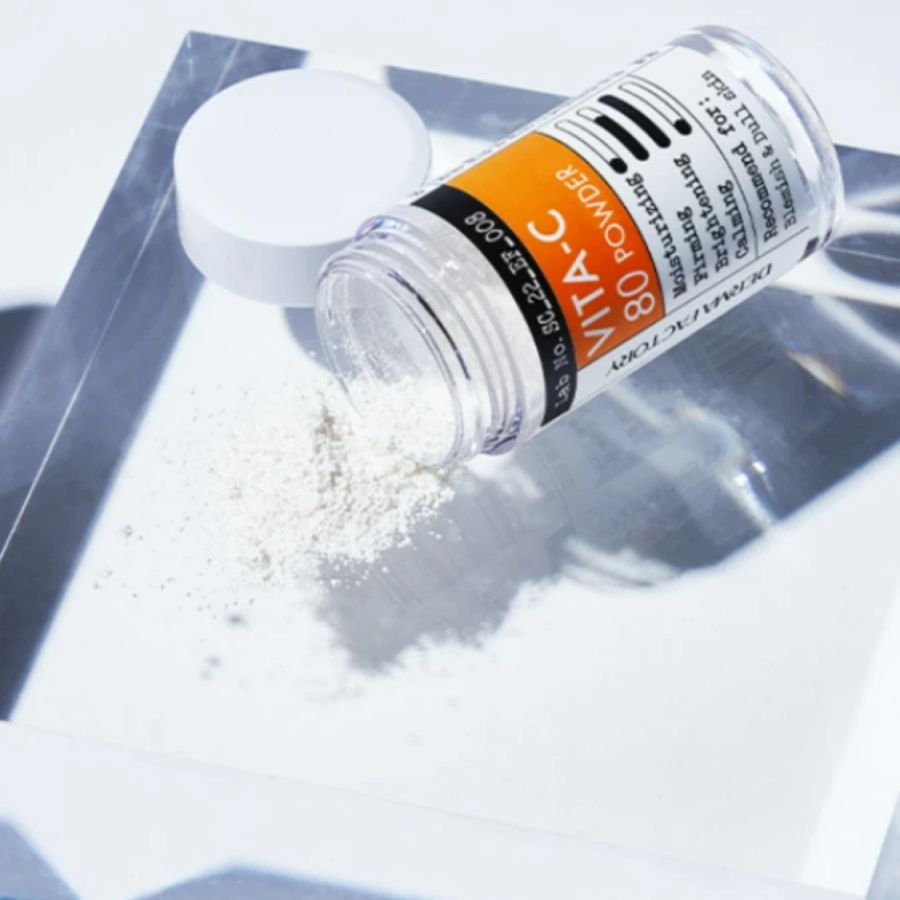 E18- Bột dưỡng trắng da Derma Factory Vita-C 80 powder