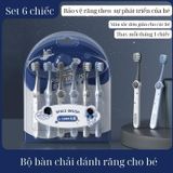 E469- Vỉ 6c bàn chải trẻ em phi hành gia siêu mềm