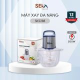 B130- Máy xay thịt SEKA tay cầm inox 2lit SK2288