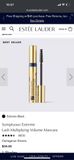 E585- Mascara Sumptuous Extreme Estee #01 black