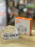 B275 - Gạt tàn thuốc trong suốt Deli Glass