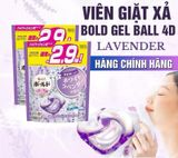 A145 - Viên giặt xả Gell Ball 4D Nội địa Nhật Bản túi 30 viên