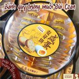 A933- Bánh quy trứng muối Đài Loan 180gr (Hộp tròn)