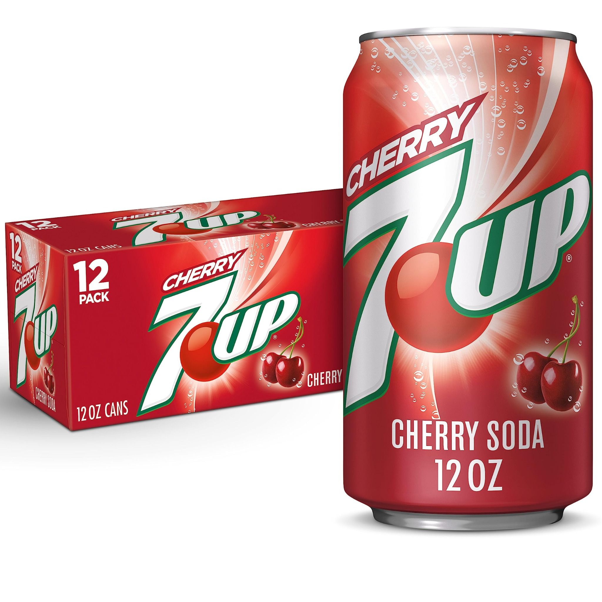 C543- Nước ngọt mỹ 7UP cherry thùng 12 lon
