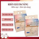 S53- Khăn giấy khô lau đa năng Daihao 500g 150 tờ
