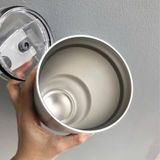 A894- Ly giữ nhiệt inox 304 kèm bộ ống hút + túi giữ nhiệt
