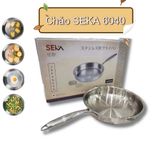 B127- Chảo inox cạn lòng 3 lớp Trimax SEKA size 28cm SK6040