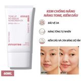 B770- Kem Chống Nắng Innisfree Tone Up No Sebum Sunscreen EX SPF 50+