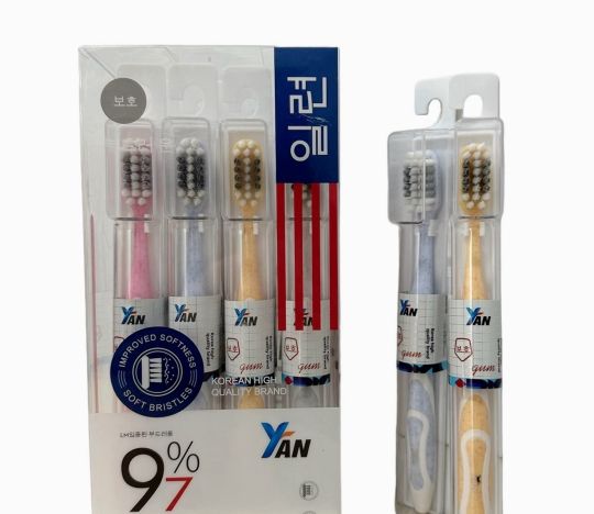 E54 - Bàn chải người lớn lông tơ siêu mềm YAN