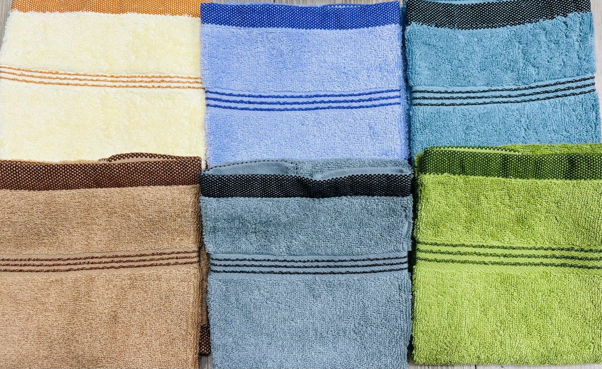 C599- Khăn mặt xuất nhật sợi tre 30x50cm