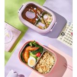 C45 - Hộp cơm inox giữ nhiệt 2 ngăn