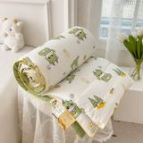 B894 - Chăn đậu nành hoạ tiết