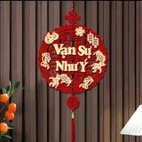 B885 - Set chữ treo trang trí Tết