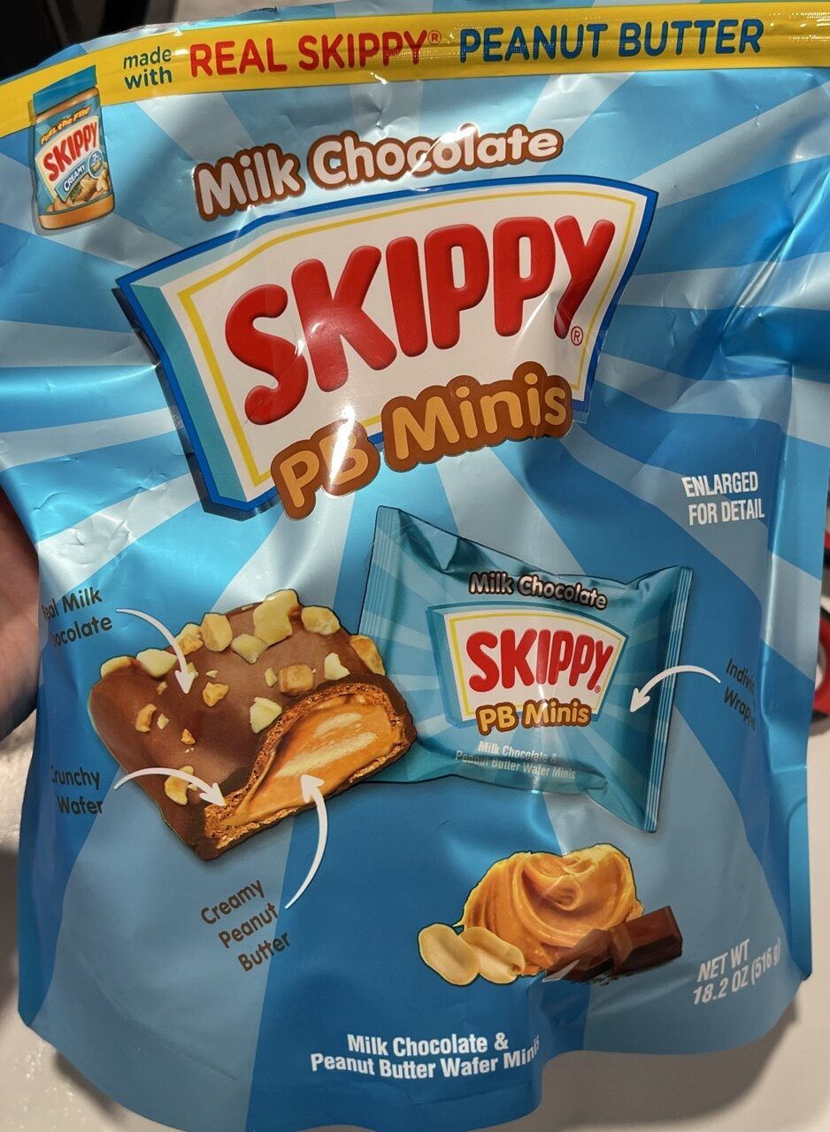 C486- Milk Chocolate PB Minis - Skippy