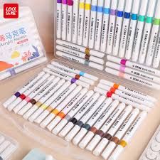 E470- Hộp bút màu Acrylic Market 80c