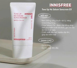B770- Kem Chống Nắng Innisfree Tone Up No Sebum Sunscreen EX SPF 50+