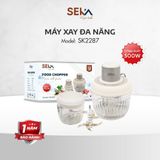 B142- Máy xay thịt SEKA 2 cối SK2287 (tặng kèm lõi làm chà bông)