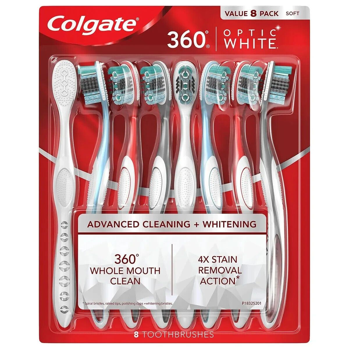 S310- Set 8 cây bàn chải đánh răng mỹ Colgate