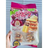 A925- Bánh quy kem kẹp mứt trái cây Weisiqi 258g