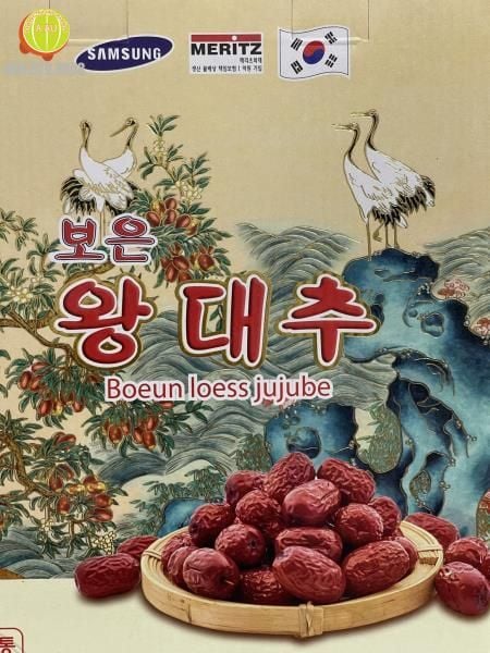 C735- Táo đỏ sấy khô Boeun Chungbuk Hàn Quốc 1kg