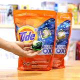 D60 - Viên giặt Tide ponds plus Oxi 773g 26 viên 4in1