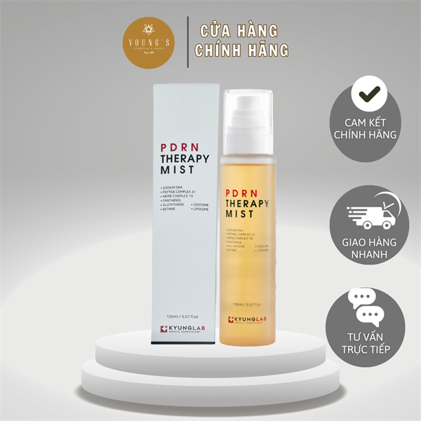 Xịt Khoáng KyungLab PDRN Therapy Mist Da Trắng Sáng, Cấp Ẩm