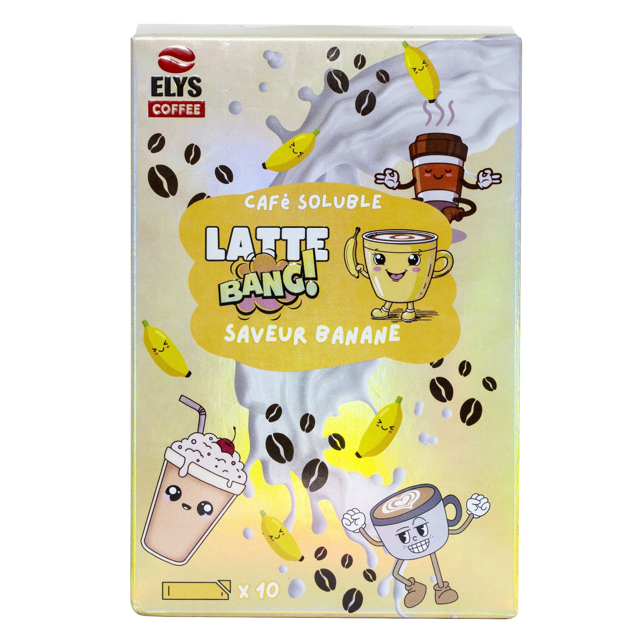 Latte Vị Chuối 3in1 Elys Coffee