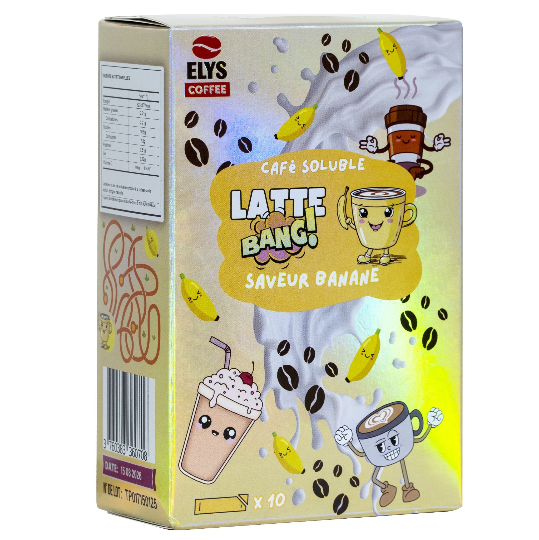 Latte Vị Chuối 3in1 Elys Coffee