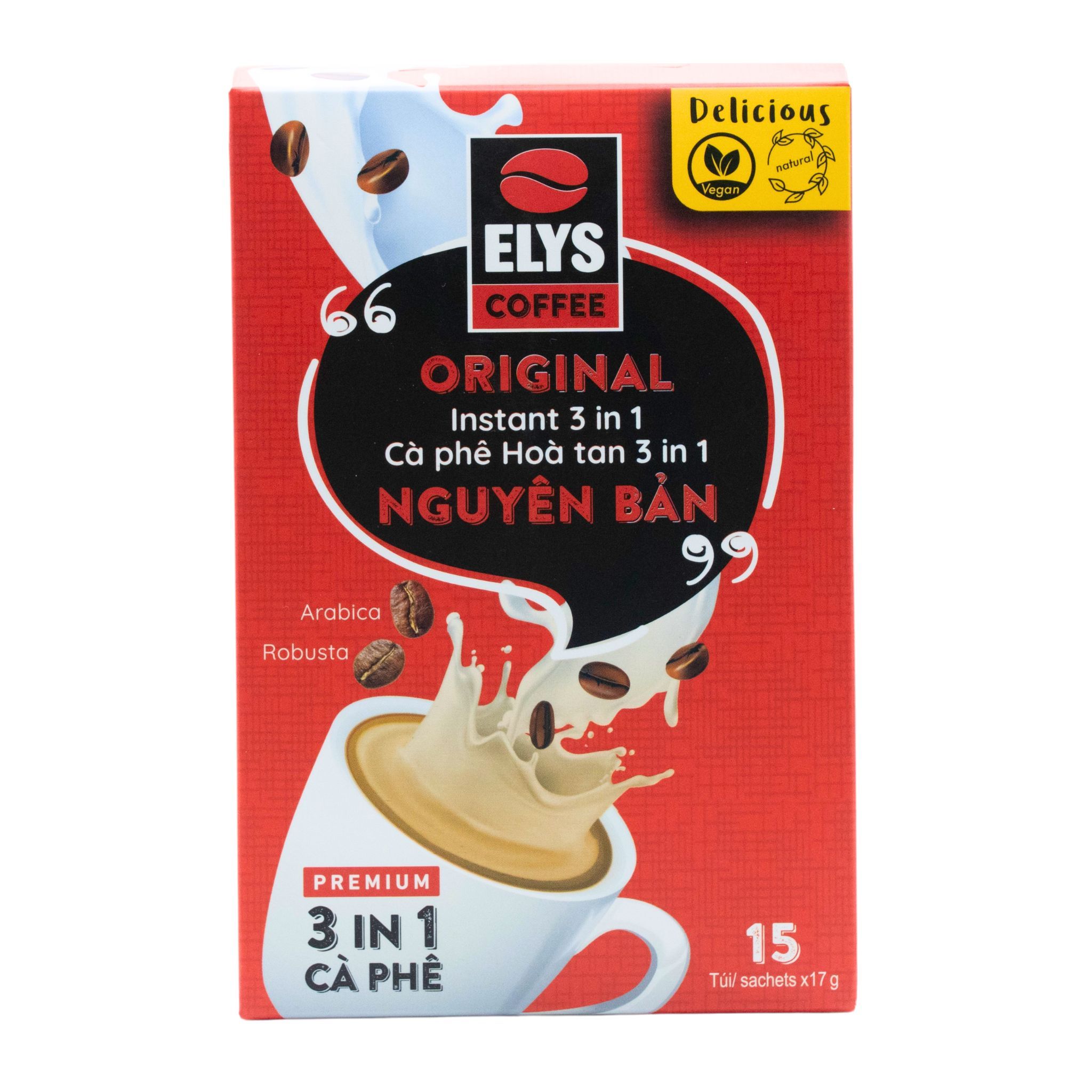 Cà Phê Sữa Nguyên Bản 3in1 Elys Coffee