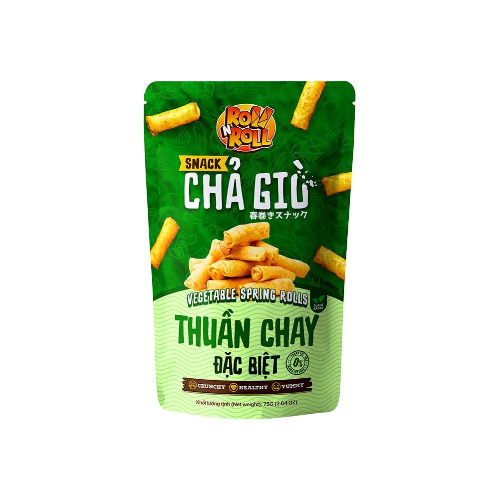 SNACK CHẢ GIÒ THUẦN CHAY ĐẶC BIỆT