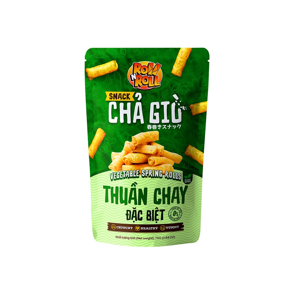 SNACK CHẢ GIÒ THUẦN CHAY ĐẶC BIỆT