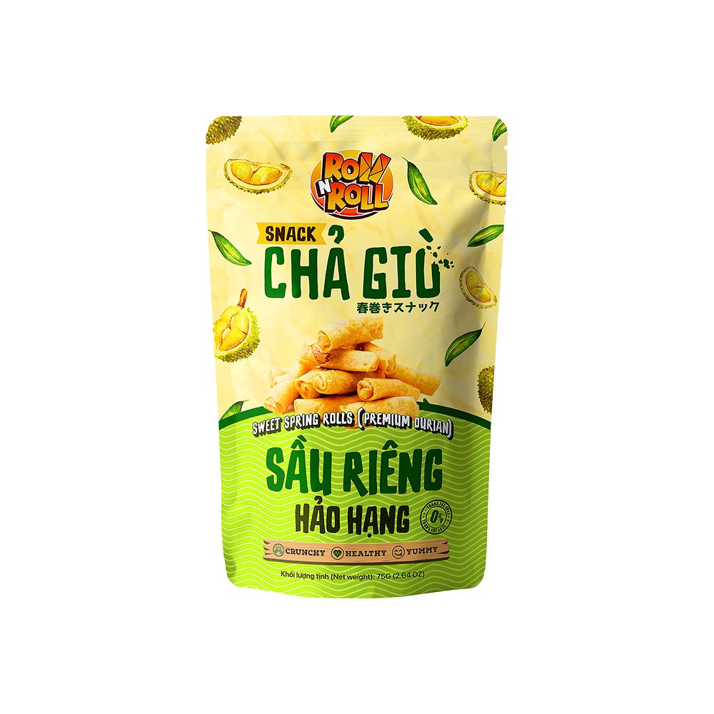 SNACK CHẢ GIÒ NHÂN SẦU RIÊNG HẢO HẠNG