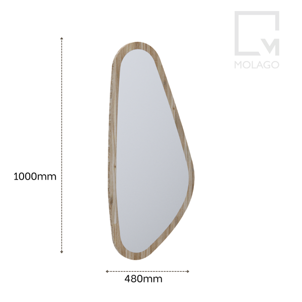Gương soi toàn thân, gương gỗ trang trí D001 Miniwa | Molago Gương soi toàn thân, gương gỗ trang trí D001 Miniwa | Molago