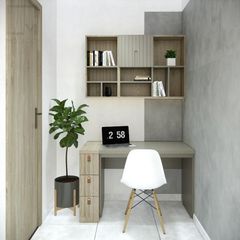 Kệ gỗ trang trí phòng khách, phù hợp mọi phong cách