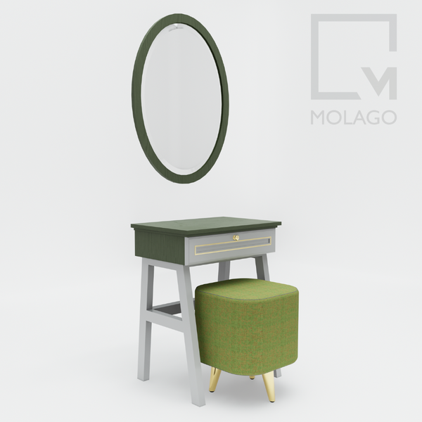 Bộ bàn trang điểm gỗ 3 món CB014 Neo chic | Molago Bộ bàn trang điểm gỗ 3 món CB014 Neo chic | Molago