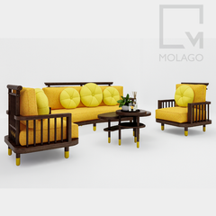 Ghế băng sofa nệm êm, thiết kế chắc chắn, bền đẹp