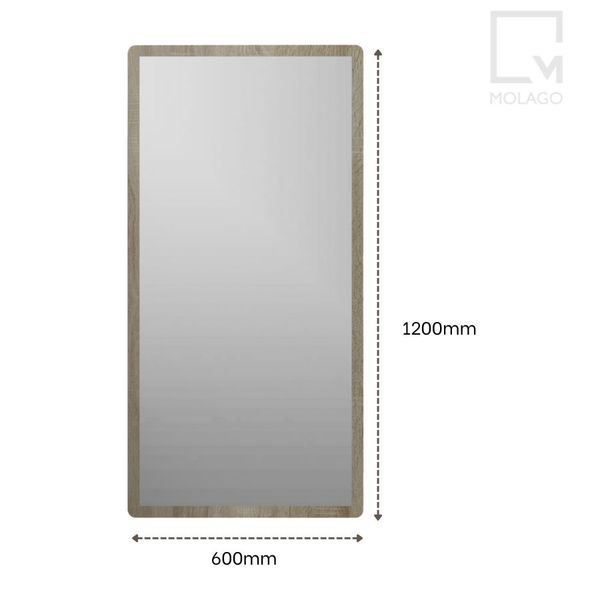 Gương soi toàn thân, gương treo tường D001 Mine chic | Molago Gương soi toàn thân, gương treo tường D001 Mine chic | Molago