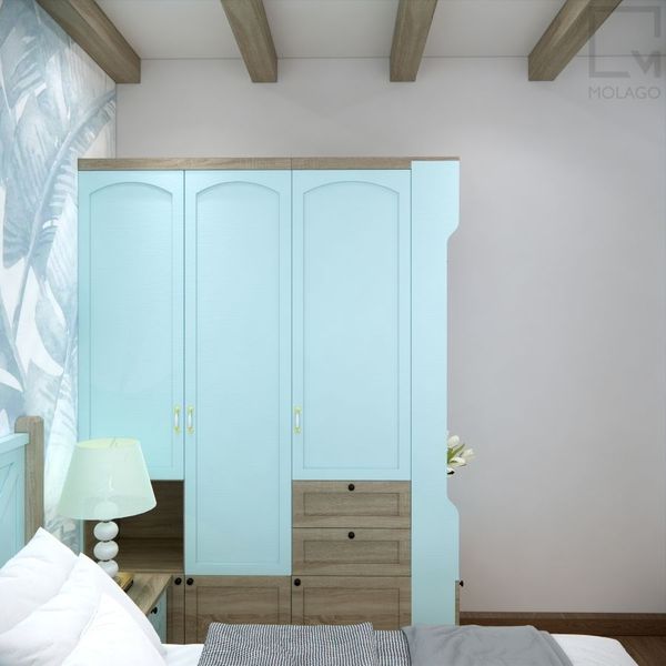 Bộ tủ quần áo gỗ, tủ gỗ đựng đồ 3 món CB027 Mine chic | Molago Bộ tủ quần áo gỗ, tủ gỗ đựng đồ 3 món CB027 Mine chic | Molago