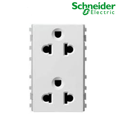 Bộ Ổ Cắm Đôi 3 Chấu 16A