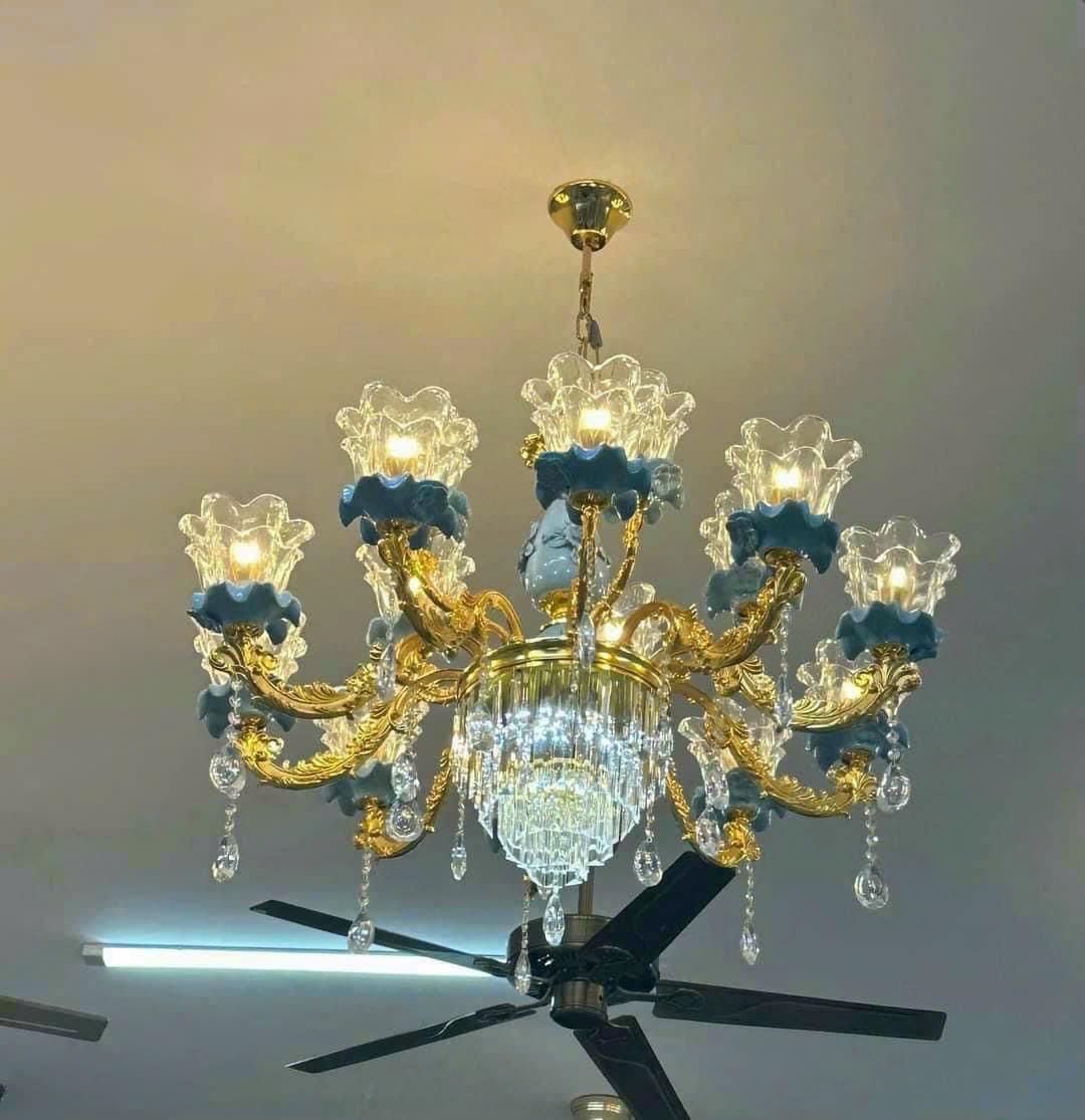 Đèn Chùm Hợp Kim HH1158-15